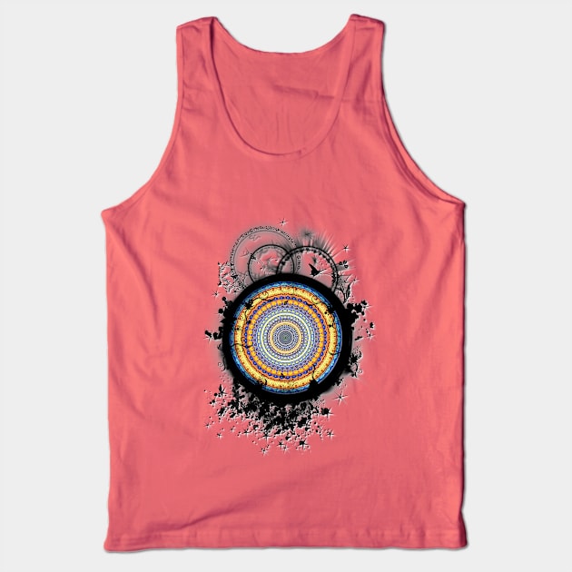 New Galaxy - Black edit Tank Top by scatharis